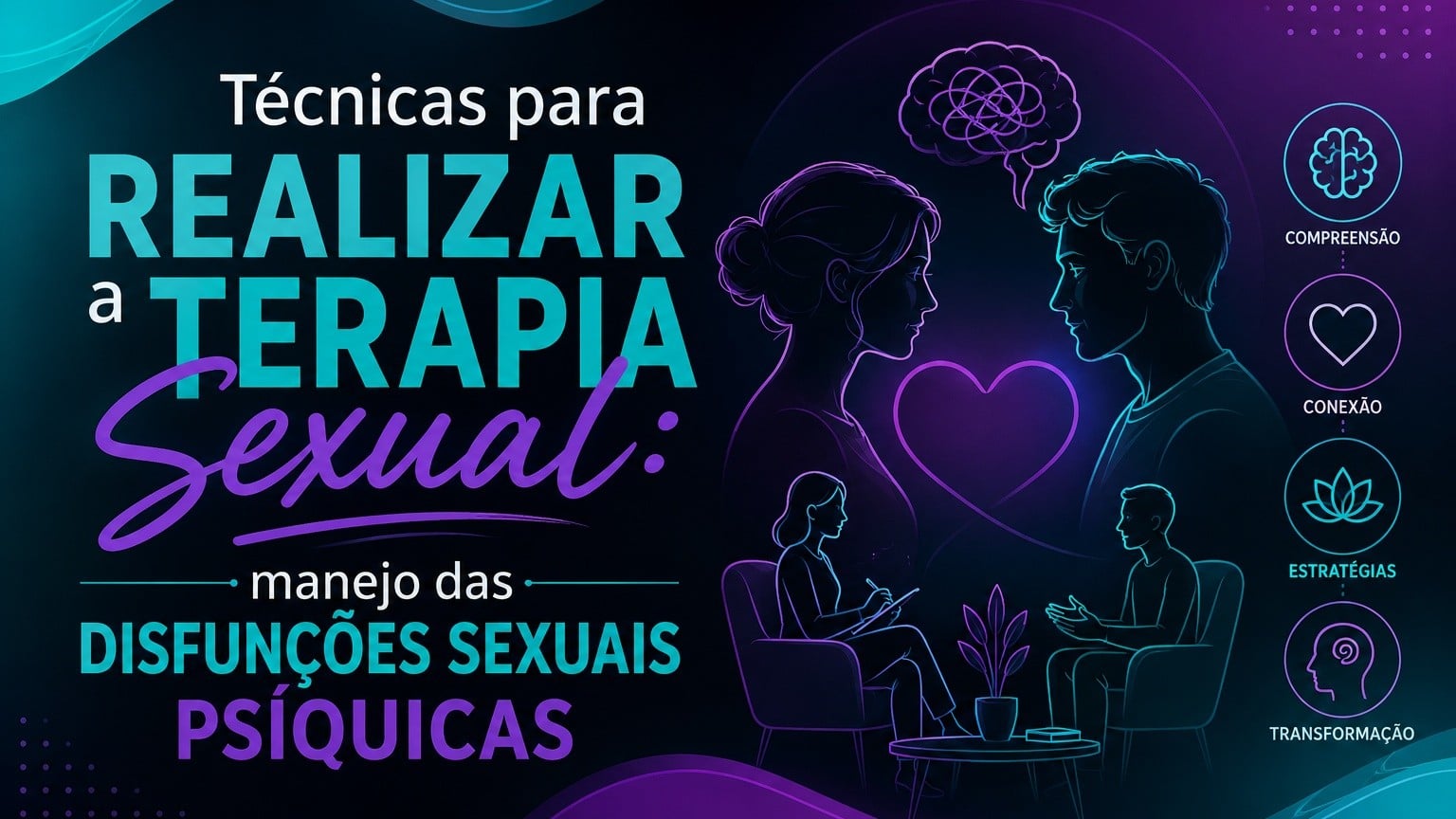 Técnicas para realizar a terapia sexual: manejo das disfunções sexuais psíquicas